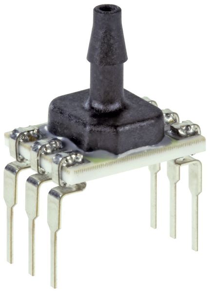 Der nur 8 x 7 mm große Sensor benötigt weniger Platz auf der Platine und erlaubt es Entwicklungsingenieuren, die Design- und Herstellungskosten für ihre Produkte zu senken sowie gleichzeitig die Leistung und Zuverlässigkeit zu verbessern. (Bild: Honeywell)