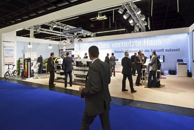 Gezeigt wurde auch erstmalig das neue Ladenbau-Modul zum Thema Heimnetzwerk. (Archiv: Vogel Business Media)