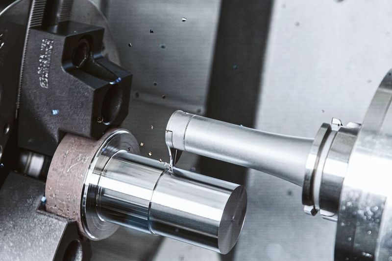 Dank der internen Kühlmittelzufuhr beim «Maxichange GX» werden Späne durch ein hohes Durchflussvolumen zuverlässig aus dem Einstich herausgespült. (Bild: Ceratizit)