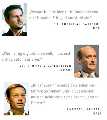 Zitat aus der PROCESS 11/12 2017 Die Hintergründe und einzelnen Beiträge zu den Zitaten finden Sie im jeweilgen ePaper in unserem Heftarchiv. ePaper-Archiv (Bild: PROCESS)