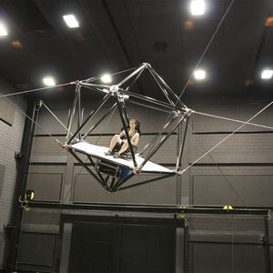 Leicht und leistungsstark: Der Seilsimulator soll neue Maßstäbe setzen.