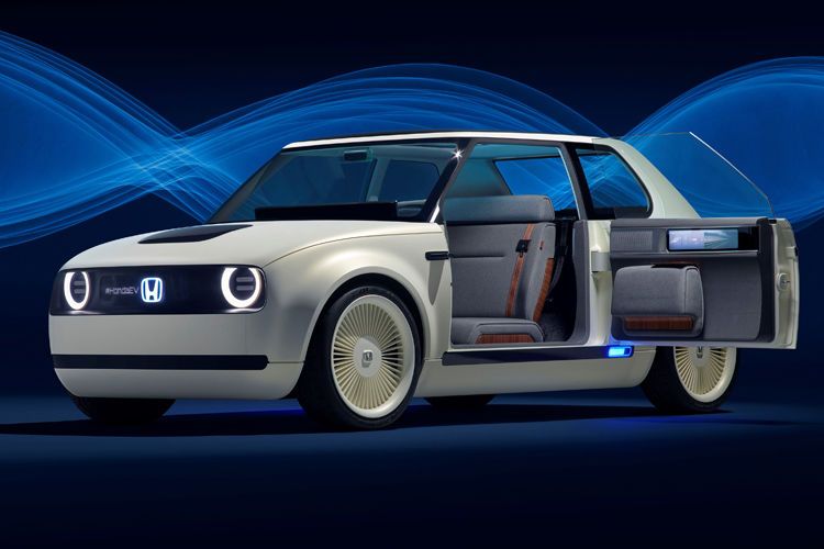 In der vorgestellten Studie ...  (Bild: Honda)