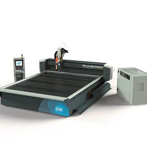 Produktiv beim 3D-Schneiden: die Wasserstrahlanlage PremiumCut (Bild:  STM)