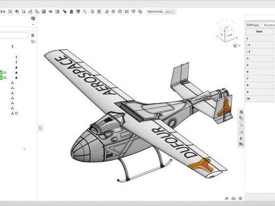 Mit Onshape schuf Dufour eine Single Source of Truth für Konstruktionsdaten.(Bild:  Dufour Aerospace)