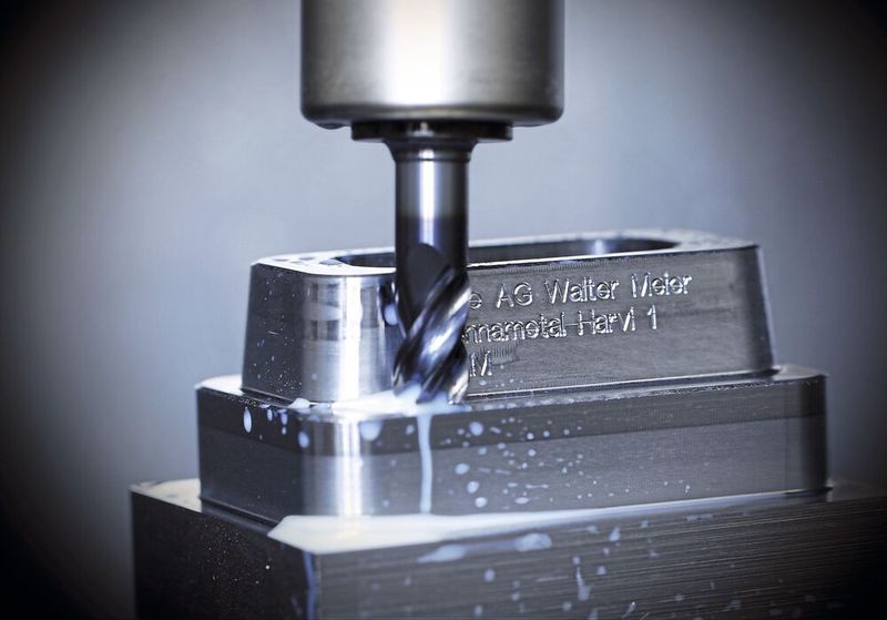 Harvi-VHM-Fräserbaureihe: Mit dieser Baureihe kann ein breites Werkstoffspektrum abgedeckt werden. Von hochwarmfesten Hochleistungslegierungen, Stahl, rostfreiem Stahl bis hin zu Gusseisen. (Bild: Matthias Böhm)