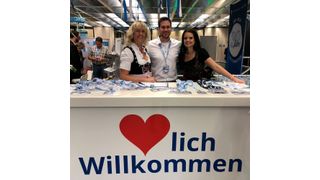Katja Schäfer, Christopher Göbel und Marlon Jonkers (v. l., alle COS) (Vogel IT-Medien GmbH)