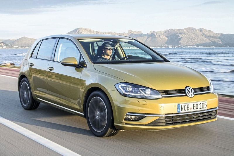 Der VW Golf liegt weltweit auf Platz 3 mit fast 370.000 verkauften Einheiten. (VW)