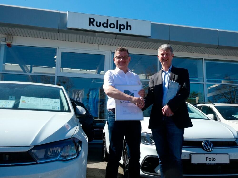 Wunderschne Autohaus Leuna Rudolph Bild