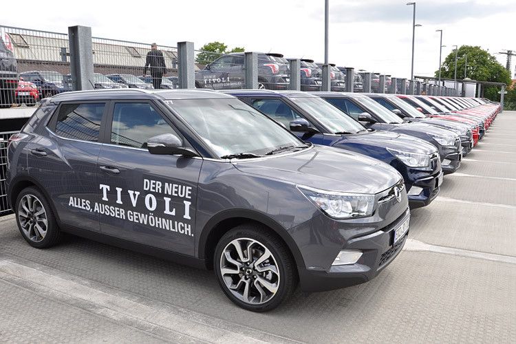Ssangyong hat die ersten Vorführwagen in den Handel gebracht. (Foto: Wehner)