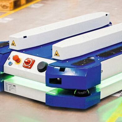 Mayr Antriebstechnik bietet intelligente Bremslösungen für fahrerlose Transportfahrzeuge. (Bild: Mayr Antriebstechnik)