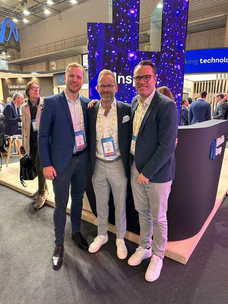 Keine ISE ohne (v. l.) Norman Winter, Arne Beismann und Remmer Häbel (Kern & Stelly). (Bild: Vogel IT-Medien GmbH)