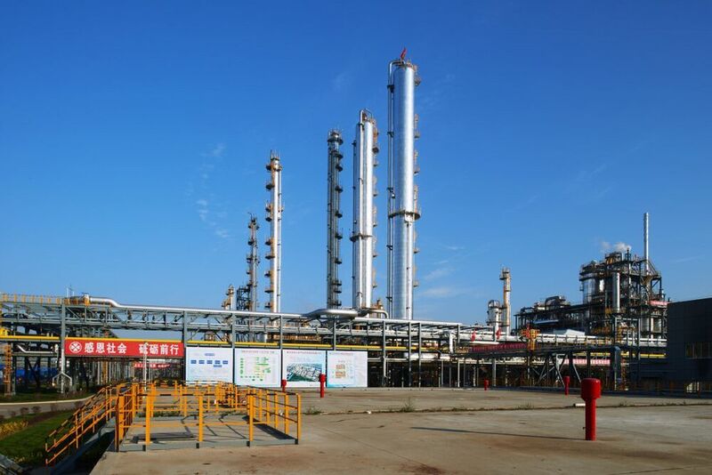 The plant is deployed with Honeywell UOP's advanced MTO/OCP reaction technologies and Wison Engineering's olefin recovery and separation technology. (Wison Engineering)