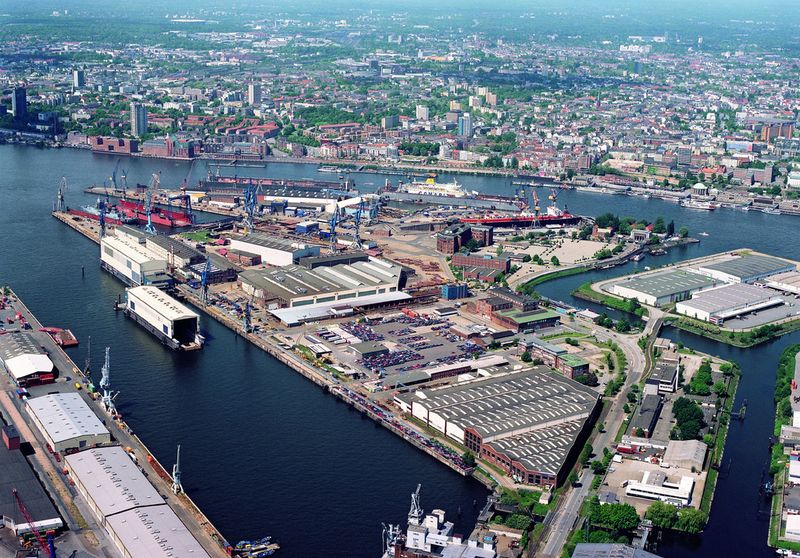 Der Hamburger Schiffbauzulieferer Blohm + Voss Industries wird von SKF übernommen. (Bild: Blohm + Voss Industries)