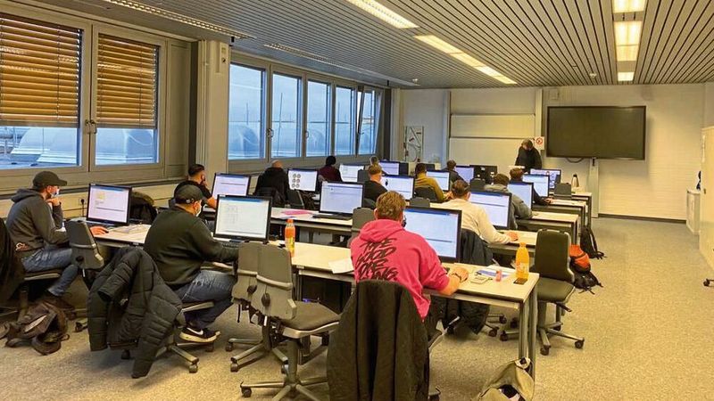 Auch die Innung Köln führte die Gesellenprüfungen erstmals digital durch. (Bild: Kfz-Gewerbe NRW)