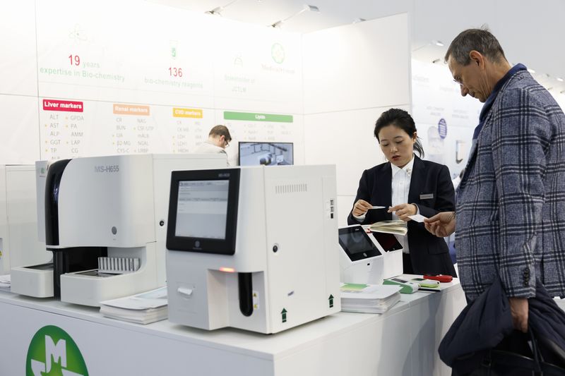 Messerundgang Halle 1 (Messe Düsseldorf, Constanze Tillmann)