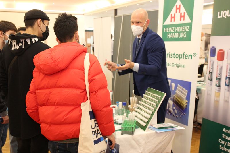 Impressionen von der LAB-SUPPLY Hannover 2021   Weitere Infos zu den kommenden LAB-SUPPLY-Messen finden Sie auf www.lab-supply.info.  (LABORPRAXIS, I. Ottleben)