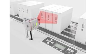 Der DCR 100i ist ideal für die Objektdetektion bei hohen Geschwindigkeiten, beispielsweise in der Verpackungsindustrie. Mit 120 Bildern pro Sekunde ermöglicht er Fördergeschwindigkeiten von bis zu zwei Metern pro Sekunde. (Bild: Leuze)