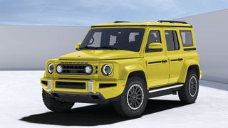 Die dritte Baureihe von Ineos wird wieder ein typischer Geländewagen, allerdings mit Elektroantrieb. Der Fusilier ist bei Bedarf mit Range Extender lieferbar. (Bild: Ineos)