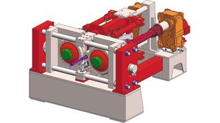 Das Axialvorschub-Querwalzen eignet sich für die Erzeugung von rotationssymmetrischen Vor- und Fertigformen, insbesondere wenn Flexibilität im Vordergrund steht. Bild: Lasco (Archiv: Vogel Business Media)
