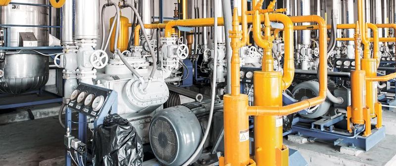 Lower energy consumption: Switching the compressor oil in a refrigeration compressor like this paid off after just one month.(Image: Shutterstock / bit mechanic)