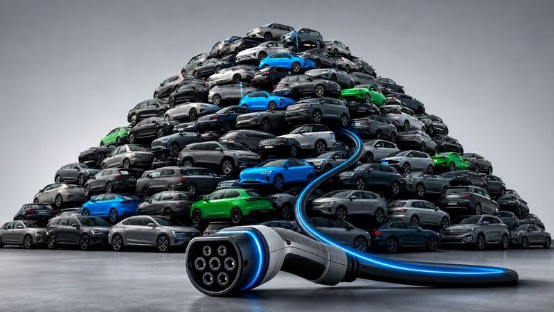 Deutschlands Pkw-Flotte wächst – und wird elektrischer. (Bild: Dall-E / KI-generiert)