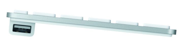 Das Keyboard ist besonders flach, weniger als ein Zentimeter hoch ist es an der Vorderseite. (Archiv: Vogel Business Media)