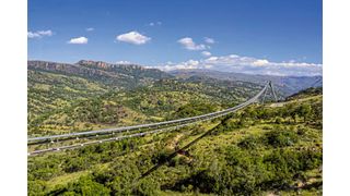 Durch den Einsatz des Ropecon wird der Materialtransport mit Lkw vermieden. (Bild: Doppelmayr)