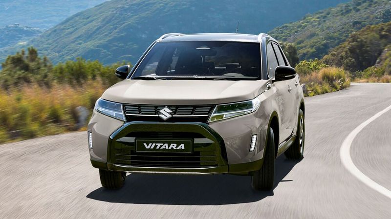 Der Suzuki Vitara kommt im Sommer mit neuer Frontoptik.(Bild:  Suzuki)