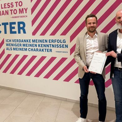 Die Geschäftsführer von Driving Concept, Dennis Eckl (links) und Hakan Kaptan (Bild:  Driving Concept GmbH)