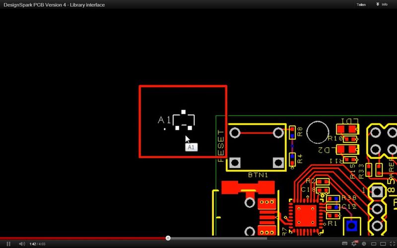 DesignSpark PCB 4.0, Library Interface (Bild: RS Conponents)