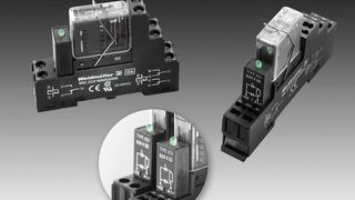 Koppelrelais Riderseries FG mit zwangsgeführten Kontakten zur Überwachung von Signalen in sicherheitsrelevanten Stromkreisen. Detail: Anzeige des Schaltzustandes durch eine gut sichtbare Leuchtdiode im Anzeigemodul, in welchem zusätzlich eine Freilaufdiode integriert ist (Archiv: Vogel Business Media)
