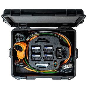 AVL Ditest HV SAT: Eine universelle Lösung für die Batterieprüfung nach der Reparatur in der Werkstatt. Die Anwendungsgebiete des HV SAT erstrecken sich vom End-of-Service-Test über den Status von gelagerten Batterien bis hin zu Sicherheitstests bei Transport oder Entsorgung.(Bild:  AVL Ditest)