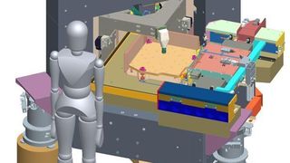 Das 3D-Koordinaten-Messgerät, das Ende 2009 auf dem Markt sein soll, kombiniert laut Hersteller Genauigkeit im Nanometerbereich mit einem großen Messvolumen für komplexe Bauteile. Bild: IBS (Archiv: Vogel Business Media)