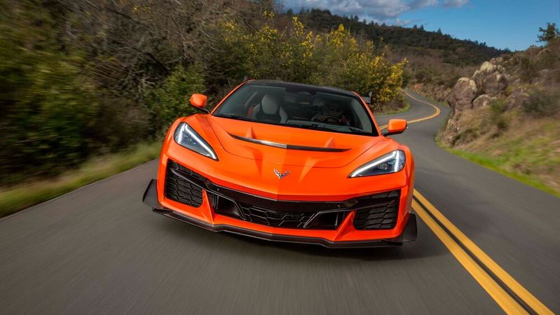Die ZR1X ist die stärkste Corvette aller Zeiten.(Bild:  Chevrolet)