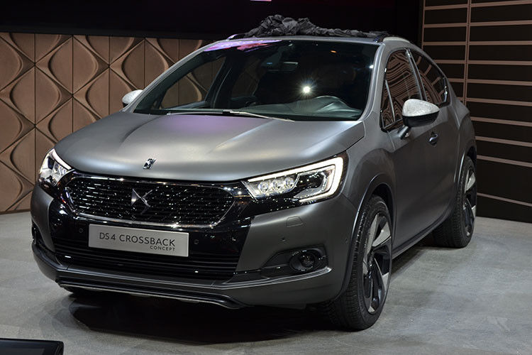 Neues vom Citroën Luxus-Ableger DS: der DS 4 Crossback Concept. (Foto: Seyerlein)