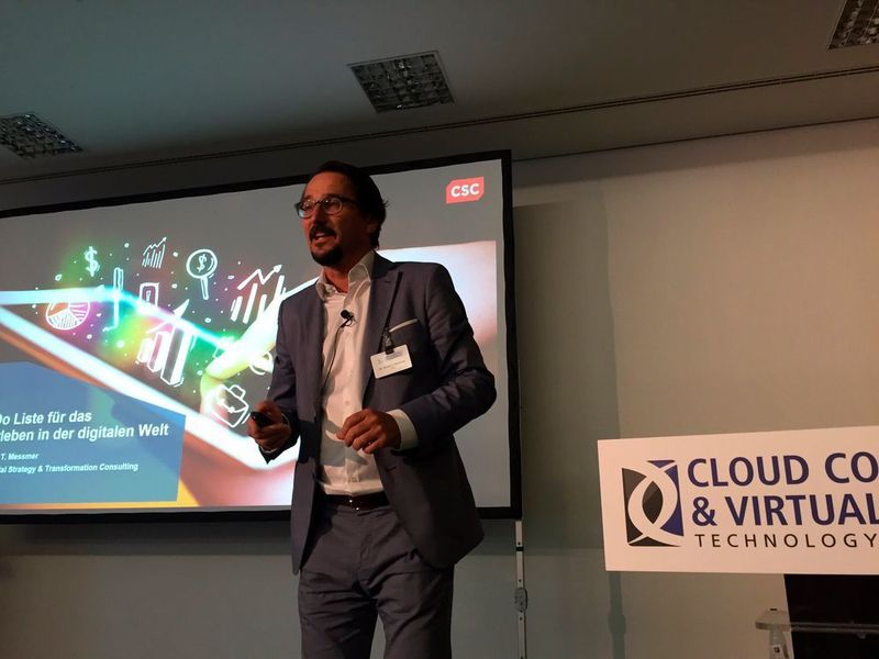 2. Keynote: Dr. Bruno Messmer von CSC über die „To-Do's“ zum Überleben in der digitalen Welt. (Vogel IT-Medien)