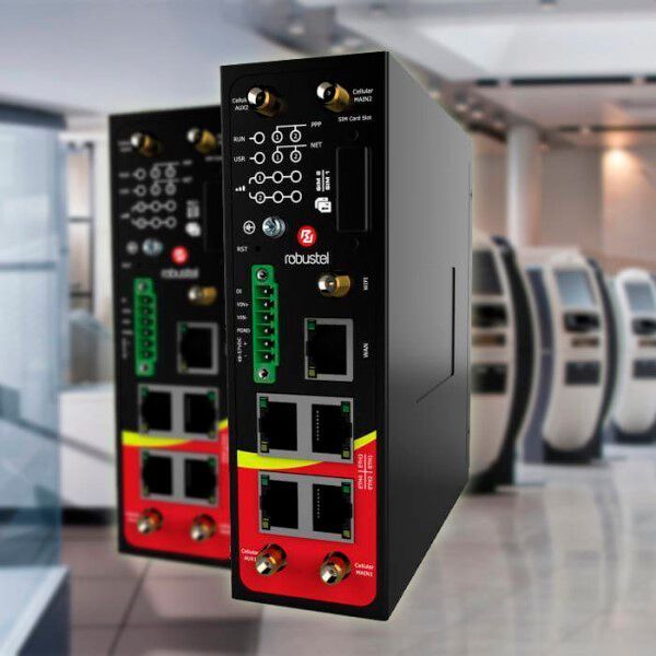 Texim Europe stellt den R2000 Dual Router von Robustel für M2M-Anwendungen vor. Dieser kostengünstige industrielle 4G-LTE-Router bietet zwei Mobilfunkmodule und zwei SIM-Karten für unterschiedliche Netzwerkprovider sowie kontinuierliche Verbindungen. Im Falle eines Netzwerkfehlers benötigt das R2000 Dual nur drei Sekunden um zwischen zwei Mobilfunknetzen zu wechseln anstatt 30 Sekunden mit einem einzelnen Modulfunkkanal. Der programmierbare Router mit dedizierten WAN-Port ist mit dual 4G, 4G+3G, Dual 3G , Single 4G oder Single 3G erhältlich und unterstützt vier Ethernet-Ports mit POE bis zu 30 W pro Port. Die LAN-Ports sind IEEE802.3 at/af kompatibel. Die WiFi-Verbindung unterstützt AP und Client Modus mit einer Datenrate von 150Mbps. Das Metallgehäuse verfügt über eine Gewindebohrung für verschiedene Befestigungsmöglichkeiten. Hutschienen- und Wandmontagehalterungen sind als Zubehörteile verfügbar. (Halle 1 / 1-450)   (Bild: Texim)
