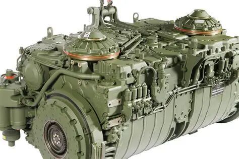 The HSWL 354 is the transmission used, for example, in the Leopard 2 main battle tank. Renk manufactures this system and is now preparing to significantly increase its cycle time. As a result, Renk is placing greater emphasis on the military sector as a customer ...(Source:  Renk)