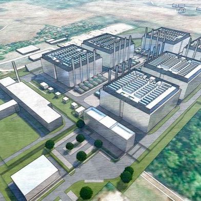 Die Schwarz Gruppe, Muttergesellschaft von Lidl und Kaufland, plant einen Rechenzentrumscampus im brandenburgischen Lübbenau. Auf dem 13 Hektar großen Gelände sind sechs Gebäude geplant, die zusammen insgesamt 200 Megawatt (MW) für IT-Leistung bereitstellen sollen. (Bild: Schwarz Digits)