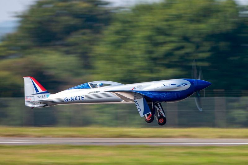 Nach Angaben von Rolls-Royce erreichte die Spirit of Innovation eine Höchstgeschwindigkeit von 623 km/h. (Rolls Royce)
