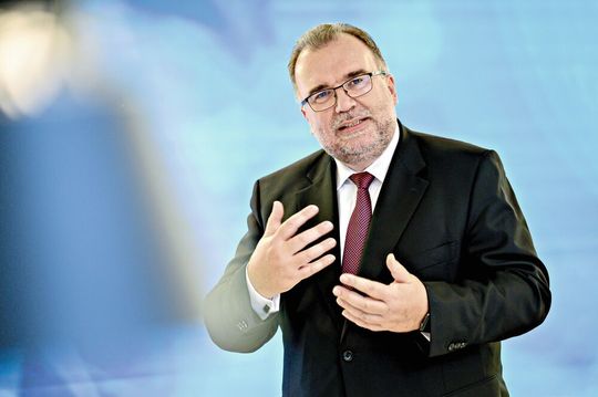 BDI-Präsident Siegfried Russwurm:  „Die Abhängigkeit Deutschlands von vielen mineralischen Rohstoffen, vor allem Metallen und Industriemineralien aus China, ist bereits heute größer als jene bei Erdöl und Erdgas aus Russland.“(Bild:  Christian Kruppa)