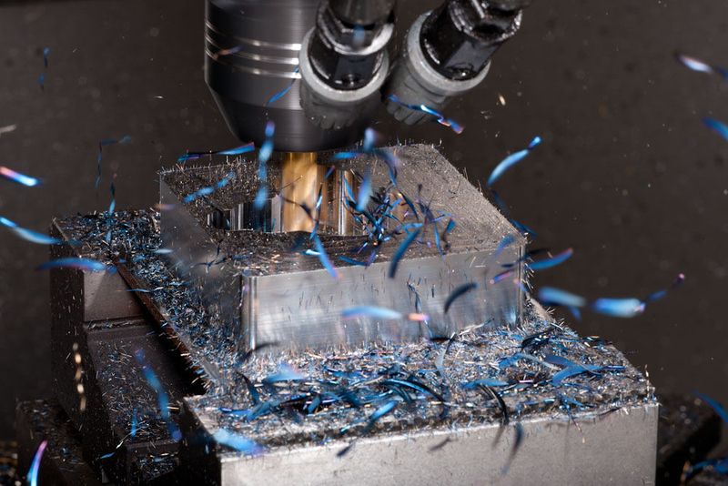 I-Machining berechnet die Werkzeugbahnen so, dass Spiralfräser über ihre Wekzeuglänge Material abnehmen. Bild: Solidcam/Knittel (Archiv: Vogel Business Media)