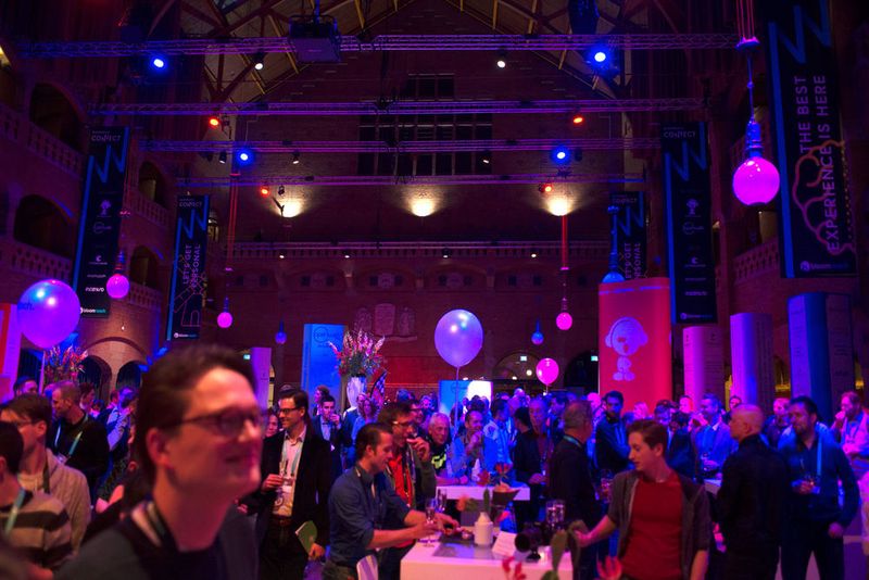 Die After-Show-Party war idealer Treffpunkt zum regen Gedankenaustausch. (BloomReach)