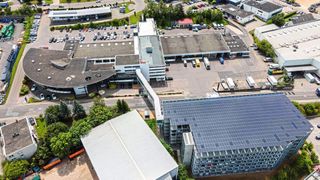 Der Hauptbetrieb der Widmann-Gruppe in Aalen. (Widmann)