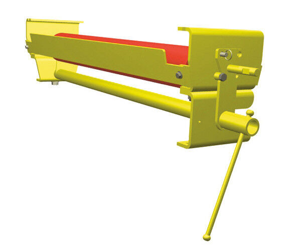 The Return Roll Changer supplies pinch point protection for maximizing safety and eliminates need for high-lift equipment. (Picture: Asgco Manufacturing)