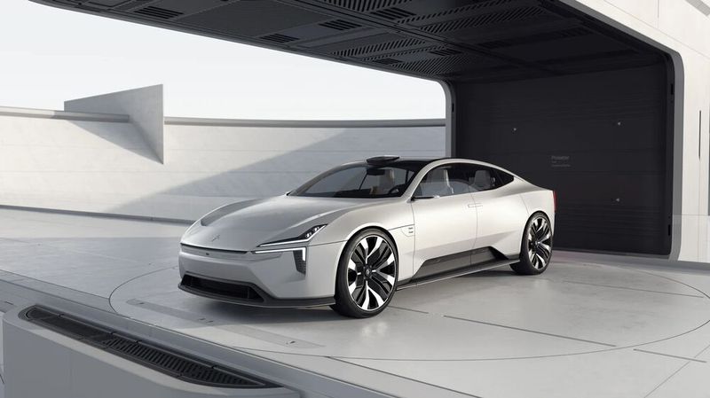 Das Modell Precept soll als Luxus-Limousine auf den Markt kommen. (Bild: Polestar)