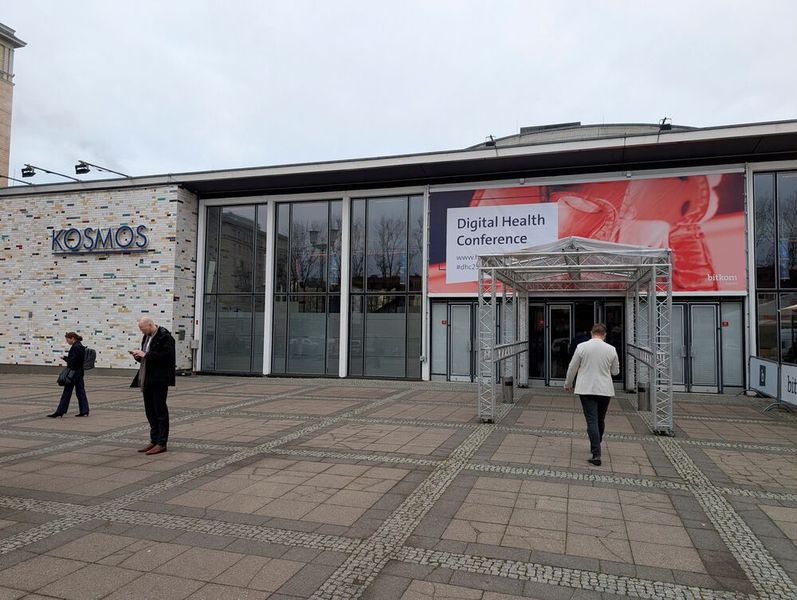 Die diesjährige Ausgabe der Digital Health Conference (DHC) des Bitkom fand im Kosmos in Berlin statt. (Bild: Johannes Kapfer)