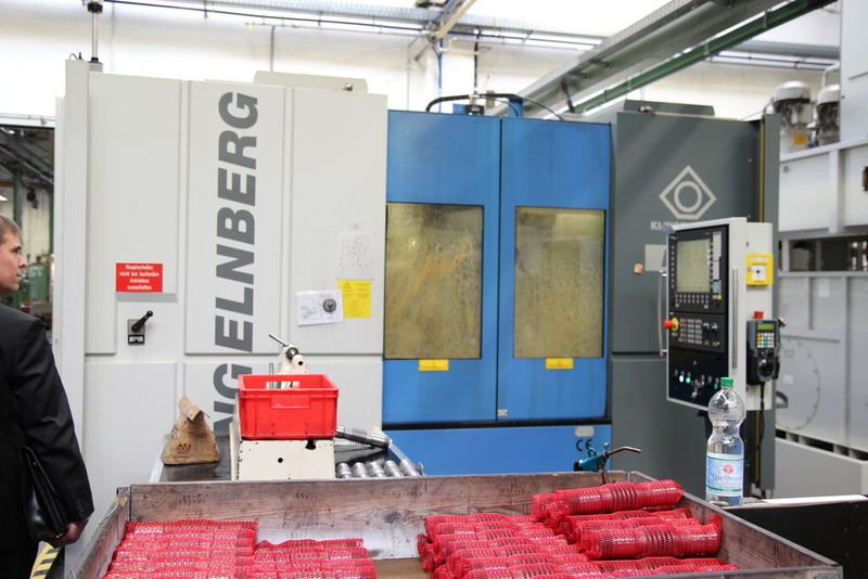 Betriebsbesichtigung Kroenert GmbH & Co. KG und ZAE Antriebssysteme (Bild: Königsreuther)