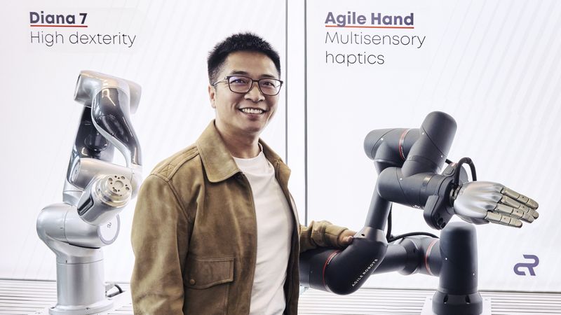 Zhaopeng Chen, Gründer und CEO, Agile Robots(Bild:  Agile Robots)