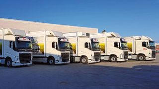 Startklar in Dienste der Logistik: Die Nutzfahrzeugzulassungen in Europa steigen, insbesondere in der schweren Klasse. (Bild: Volvo Trucks)